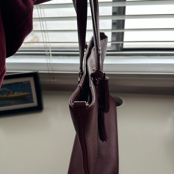 TORY BURCH
Leather Tote Bag 💜 - Picture 4 of 6